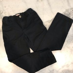 🚨$1 w/ Bundle 4+ Black Cat & Jack Uniform Pants Size 8 Husky